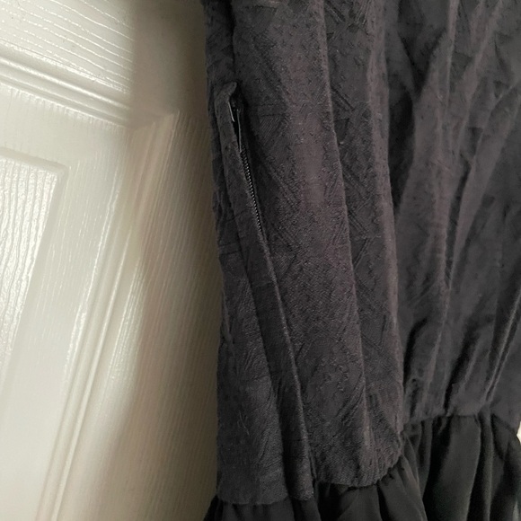 H&M Divided Classic Black Mini Dress size 6 - Picture 5 of 6